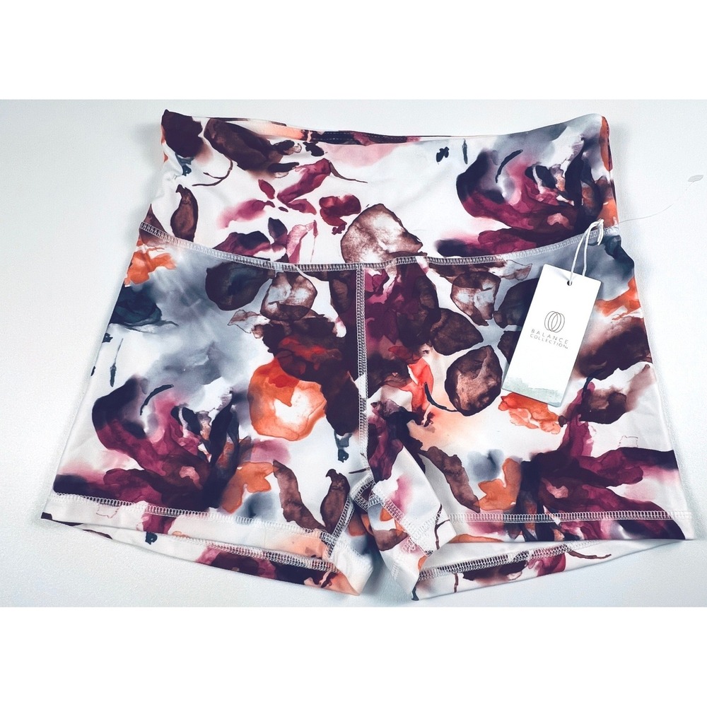 NEW Balance Collection High Rise Bike/Yoga Shorts Colorful Athleisure Stretch